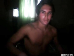 Cute Guy Strokes For Naughty Webcam Show
