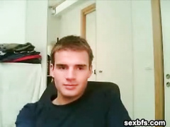 Hard Body Young Man Masturbates On Webcam