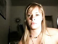 Blonde With Big Tits Doing Webcam Show